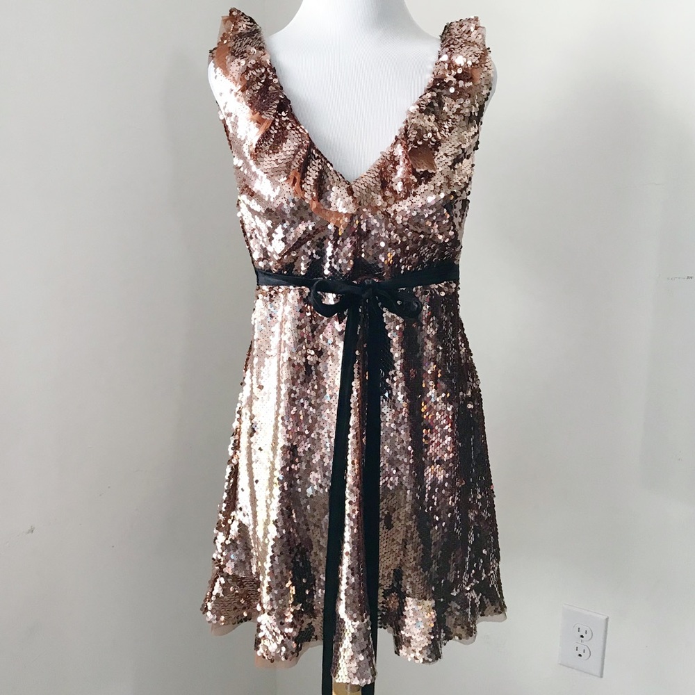 NWT Free People Sequin Tribeca Dress